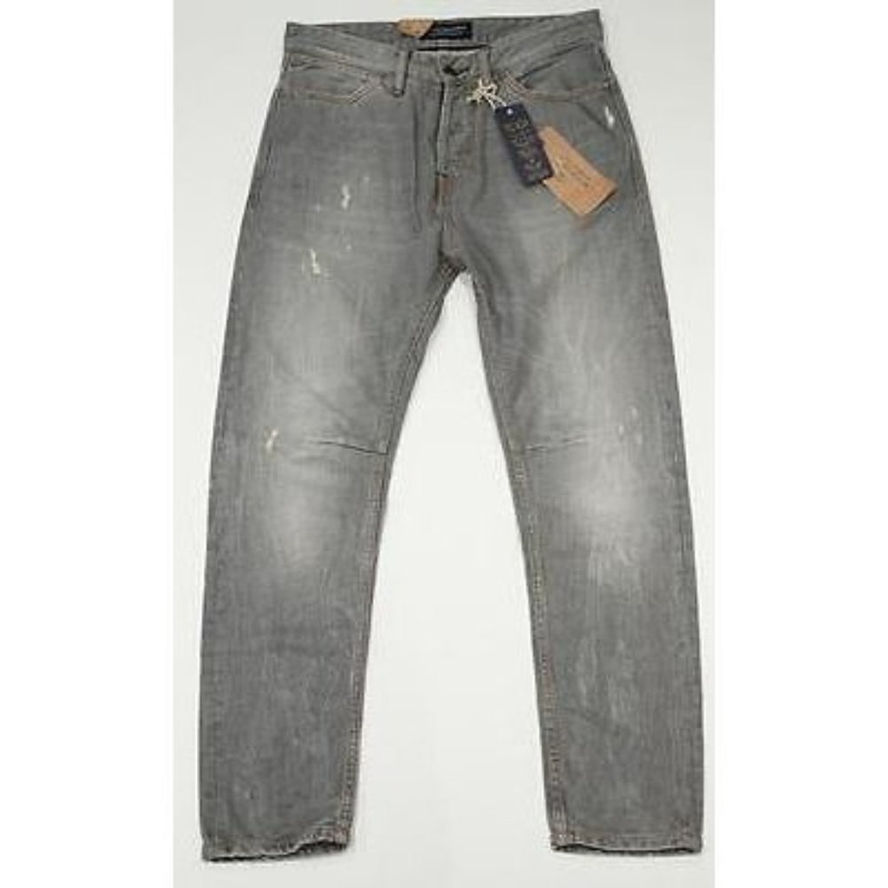 SCOTCH & SODA Amsterdams BLAUW Denim JEANS Stump Loose TAPPER  5-Pocket ( 29 )